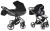 Wózek wielofunkcyjny Tako Junama Diamond S-Line V3 01 Black/Silver