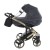 Wózek wielofunkcyjny Junama Diamond S-Line V3 02 Black/Gold