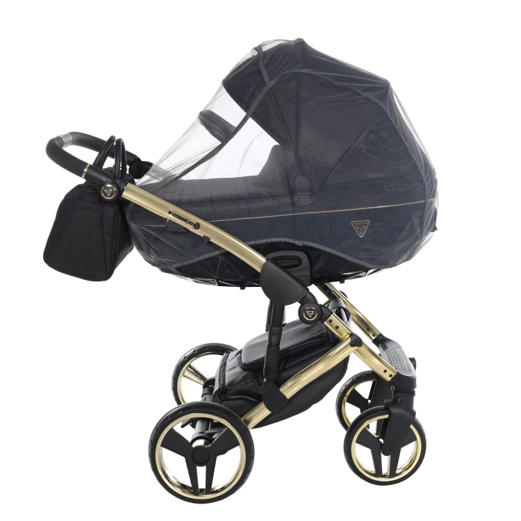 Wózek wielofunkcyjny Junama Diamond S-Line V3 02 Black/Gold
