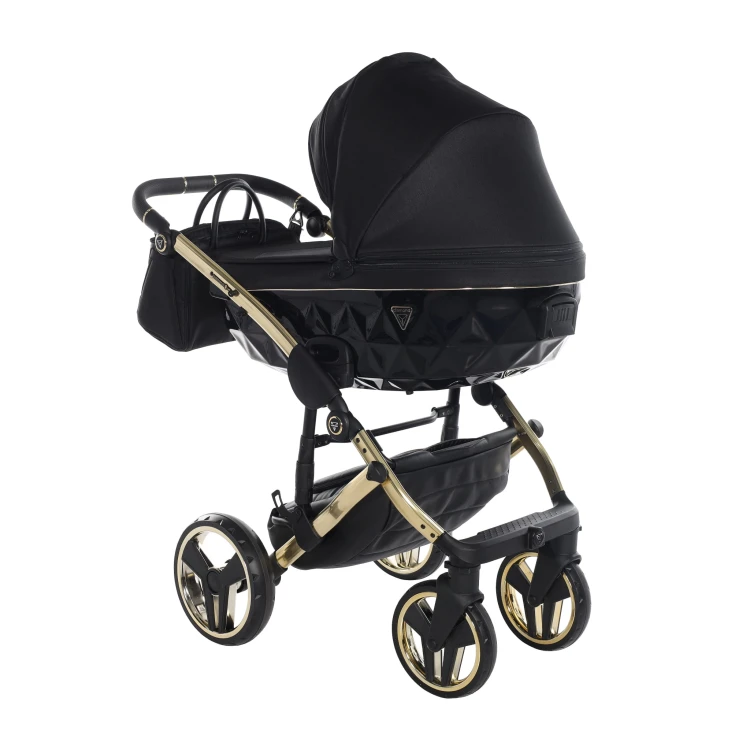 Wózek wielofunkcyjny Junama Diamond S-Line V3 02 Black/Gold