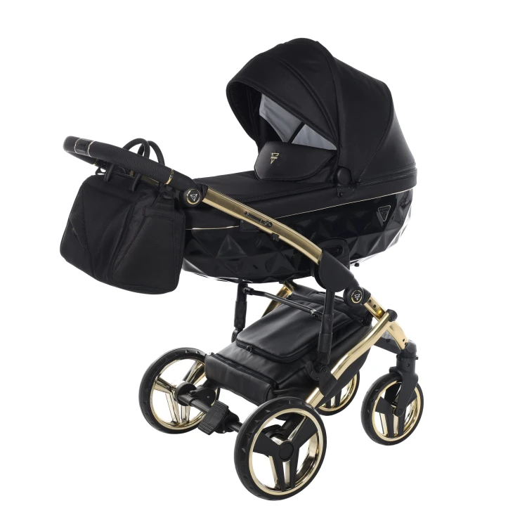 Wózek wielofunkcyjny Junama Diamond S-Line V3 02 Black/Gold