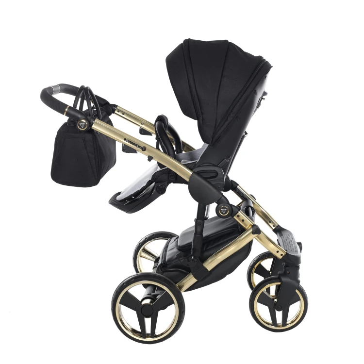 Wózek wielofunkcyjny Junama Diamond S-Line V3 02 Black/Gold
