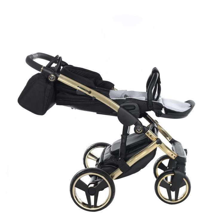 Wózek wielofunkcyjny Junama Diamond S-Line V3 02 Black/Gold