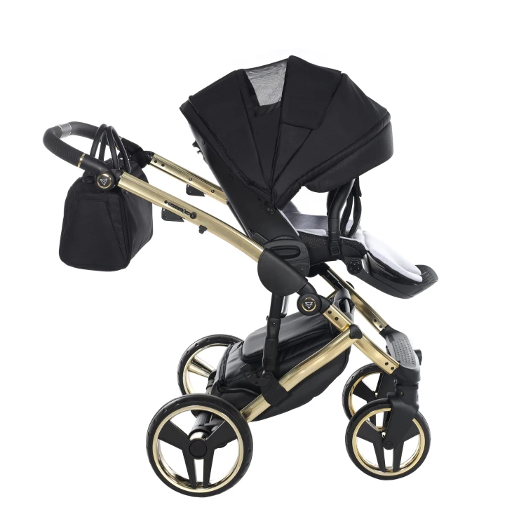 Wózek wielofunkcyjny Junama Diamond S-Line V3 02 Black/Gold