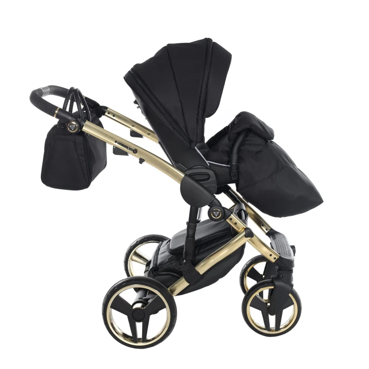 Wózek wielofunkcyjny Junama Diamond S-Line V3 02 Black/Gold