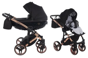Wózek wielofunkcyjny Junama Diamond S-Line V3  03 Black/Copper
