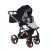 Wózek wielofunkcyjny Junama Diamond S-Line V3 03 Black/Copper