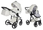 Wózek wielofunkcyjny Junama Fluo V3 Individual  15 White/Silver
