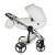 Wózek wielofunkcyjny Junama Fluo V3 Individual 15 White/Silver
