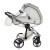 Wózek wielofunkcyjny Junama Fluo V3 Individual 15 White/Silver