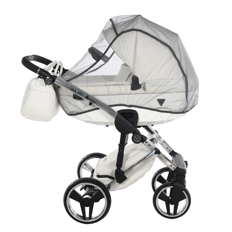 Wózek wielofunkcyjny Junama Fluo V3 Individual 15 White/Silver