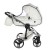 Wózek wielofunkcyjny Junama Fluo V3 Individual 15 White/Silver