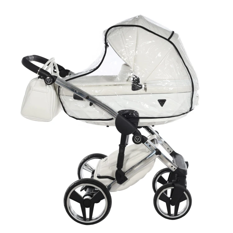 Wózek wielofunkcyjny Junama Fluo V3 Individual 15 White/Silver