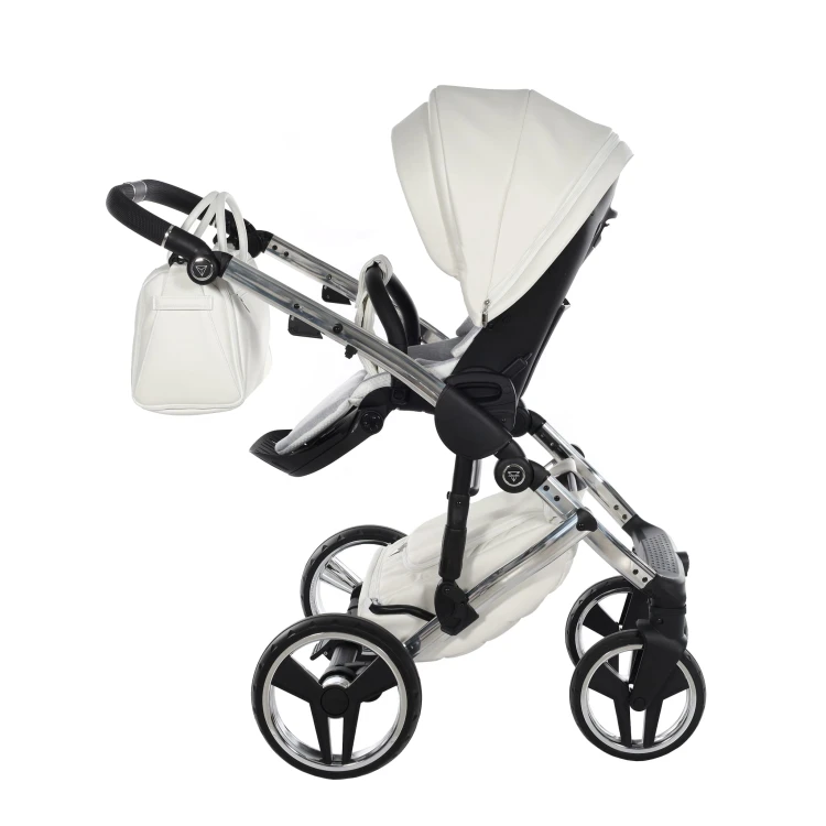 Wózek wielofunkcyjny Junama Fluo V3 Individual 15 White/Silver
