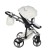 Wózek wielofunkcyjny Junama Fluo V3 Individual 15 White/Silver