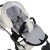 Wózek wielofunkcyjny Junama Fluo V3 Individual 15 White/Silver