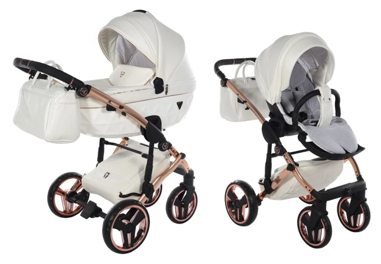 Wózek wielofunkcyjny Junama Fluo V3 Individual 16 White/Copper