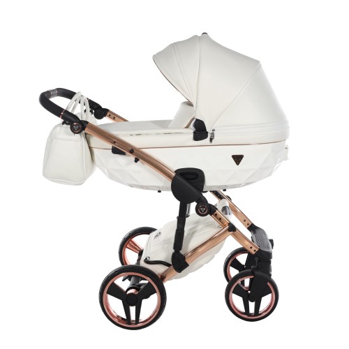 Wózek wielofunkcyjny Junama Fluo V3 Individual 16 White/Copper