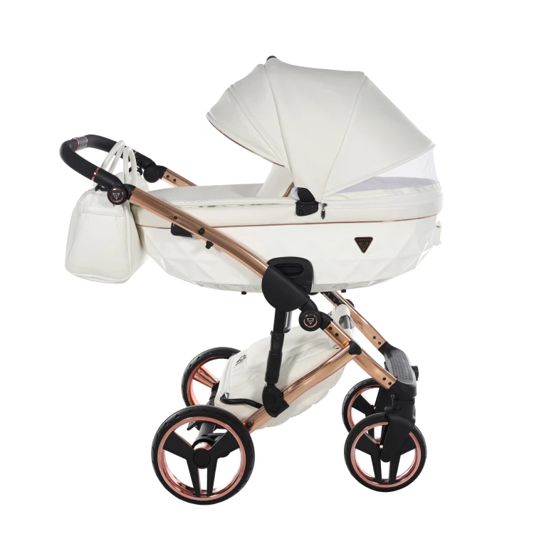 Wózek wielofunkcyjny Junama Fluo V3 Individual 16 White/Copper