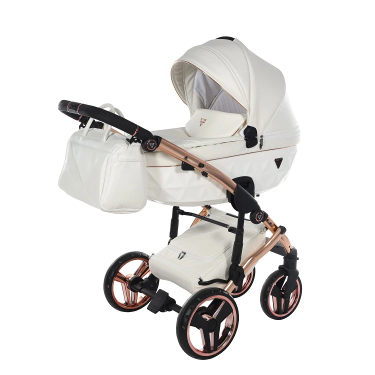Wózek wielofunkcyjny Junama Fluo V3 Individual 16 White/Copper