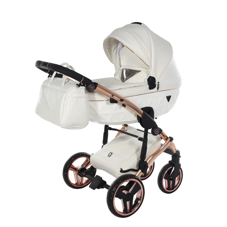 Wózek wielofunkcyjny Junama Fluo V3 Individual 16 White/Copper