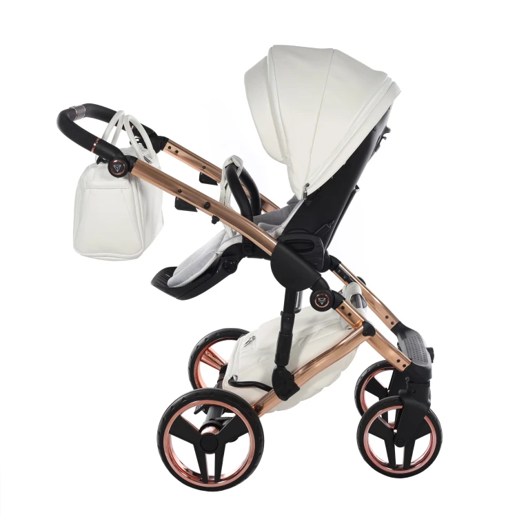 Wózek wielofunkcyjny Junama Fluo V3 Individual 16 White/Copper