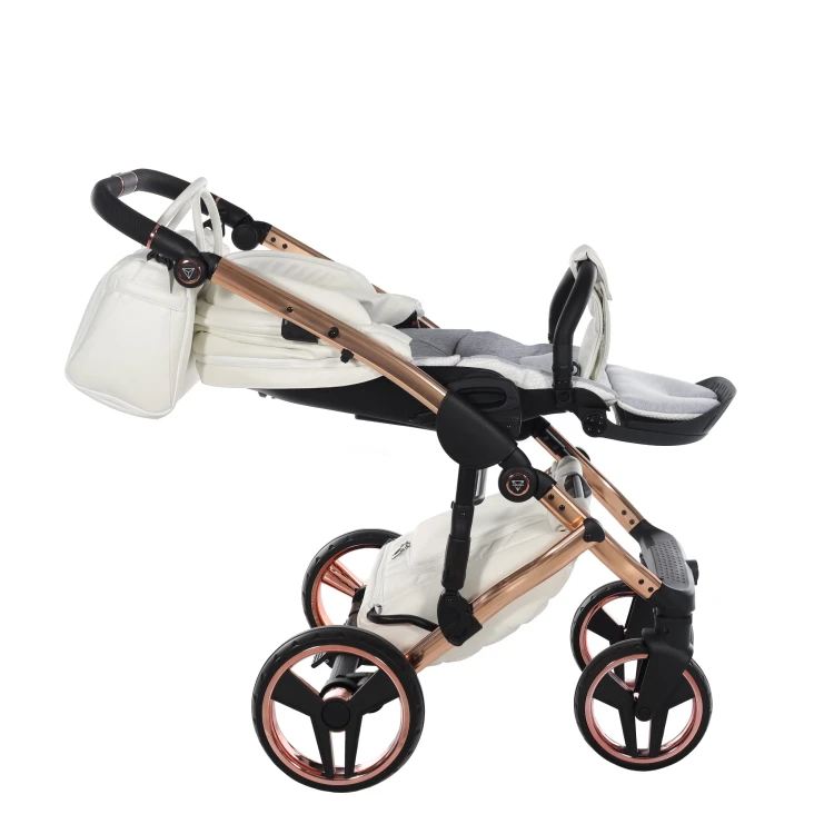 Wózek wielofunkcyjny Junama Fluo V3 Individual 16 White/Copper