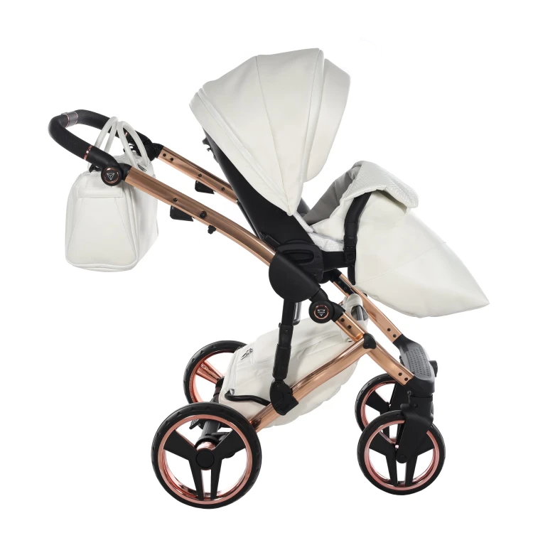 Wózek wielofunkcyjny Junama Fluo V3 Individual 16 White/Copper