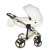 Wózek wielofunkcyjny Junama Fluo V3 Individual 17 White/Gold