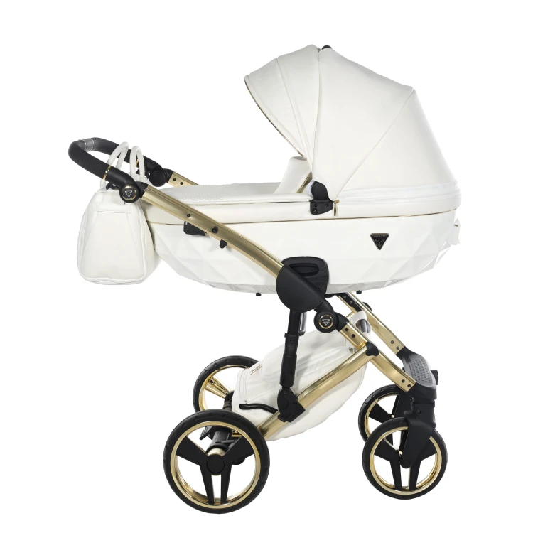 Wózek wielofunkcyjny Junama Fluo V3 Individual 17 White/Gold