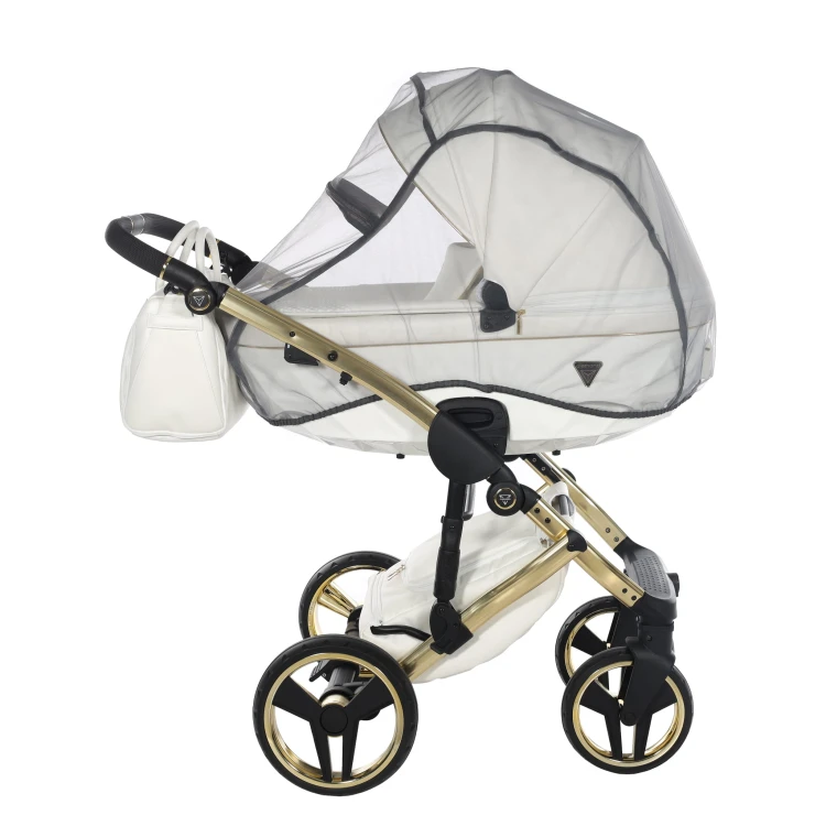 Wózek wielofunkcyjny Junama Fluo V3 Individual 17 White/Gold