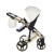 Wózek wielofunkcyjny Junama Fluo V3 Individual 17 White/Gold