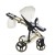 Wózek wielofunkcyjny Junama Fluo V3 Individual 17 White/Gold