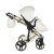 Wózek wielofunkcyjny Junama Fluo V3 Individual 17 White/Gold