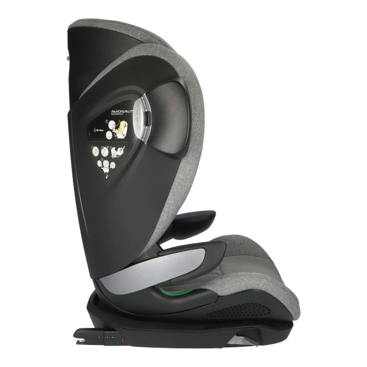 Fotelik samochodowy Avionaut MaxSpace AirFlow Grey 15-50kg