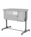 Łóżeczko dostawne Carrello Luna  Carbon Grey