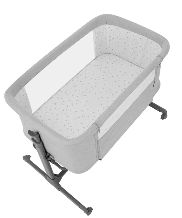 Łóżeczko dostawne Carrello Luna Carbon Grey