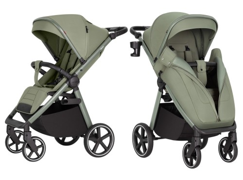 Wózek spacerowy Carrello Bravo SL Deluxe Mosaic Green