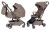 Wózek wielofunkcyjny Carrello Magia 2w1 Cocoa Beige CRL-6555