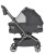 Wózek wielofunkcyjny Carrello Magia 2w1 Elm Grey CRL-6555