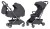 Wózek wielofunkcyjny Carrello Magia 2w1 Elm Grey CRL-6555