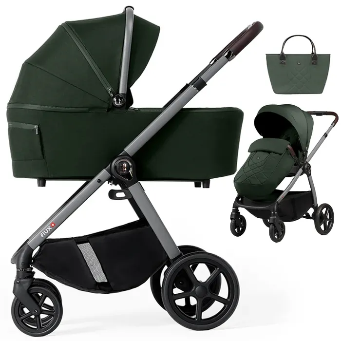 Wózek wielofunkcyjny Dada Prams Flux 2w1 Botanical Green