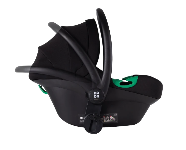 Fotelik samochodowy Dada Prams Toss 0-13kg Black