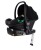 Fotelik samochodowy Dada Prams Toss 0-13kg Black+baza Isofix