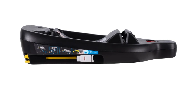 Fotelik samochodowy Dada Prams Toss 0-13kg Black+baza Isofix
