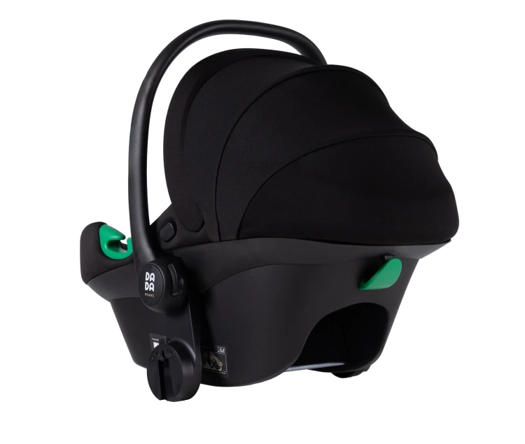 Fotelik samochodowy Dada Prams Toss 0-13kg Black+baza Isofix