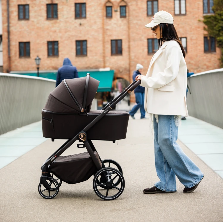 Wózek wielofunkcyjny Dada Prams Flux 2w1 Chocolate