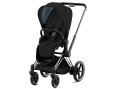 Wózek wielofunkcyjny 2w1 Cybex Priam 4.0 Chrome Black kolor Stardust Black Plus