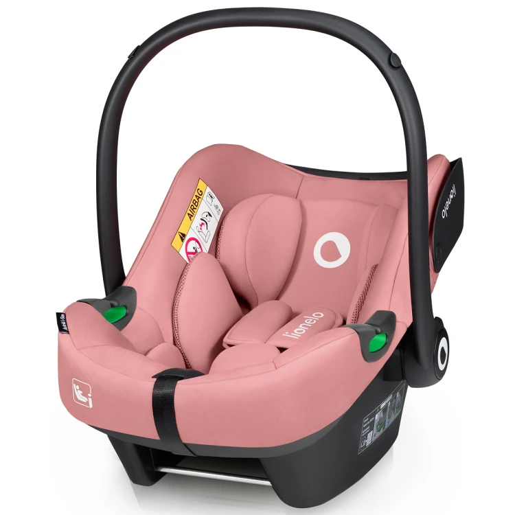 Fotelik samochodowy Lionelo Astrid i-Size 0-13kg Pink Coral