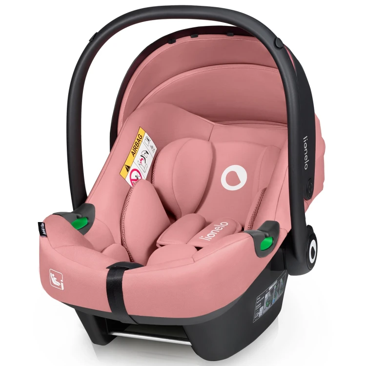 Fotelik samochodowy Lionelo Astrid i-Size 0-13kg Pink Coral